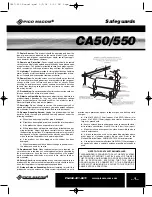 Предварительный просмотр 3 страницы Pico Macom CA50/550 Installation And Operation Manual