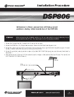 Preview for 7 page of Pico Macom DSP806 Installation And Operation Manual