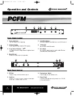 Preview for 6 page of Pico Macom FM Stereo Audio Modulator Installation And Operation Manual