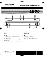 Preview for 5 page of Pico Macom L860 Installation And Operation Manual