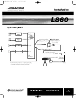 Preview for 7 page of Pico Macom L860 Installation And Operation Manual