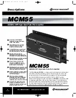 Предварительный просмотр 4 страницы Pico Macom MCM-55 Installation And Operation Manual