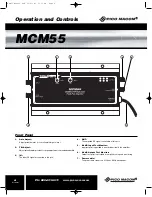 Предварительный просмотр 6 страницы Pico Macom MCM-55 Installation And Operation Manual