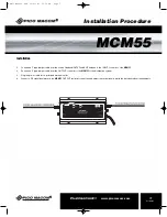 Предварительный просмотр 7 страницы Pico Macom MCM-55 Installation And Operation Manual