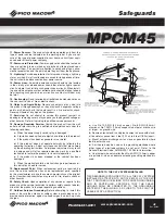 Preview for 3 page of Pico Macom MPCM45 Installation And Operation Manual