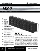 Preview for 4 page of Pico Macom MX-7 Installation And Operation Manual