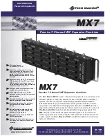 Preview for 1 page of Pico Macom MX-7 Specifications