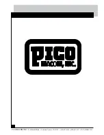 Preview for 16 page of Pico Macom PFAM-550SUB NTSC Installation And Operation Manual