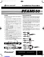 Preview for 7 page of Pico Macom PFAM550 Installation And Operation Manual