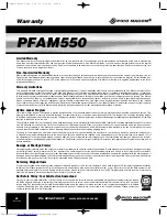 Preview for 8 page of Pico Macom PFAM550 Installation And Operation Manual