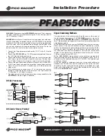 Preview for 7 page of Pico Macom PFAP550MS Installation And Operation Manual