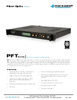 Pico Macom PFT-10 Specifications preview