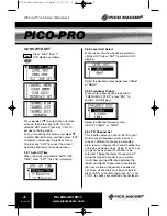 Preview for 6 page of Pico Macom PICO-PRO User Manual