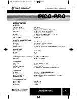 Предварительный просмотр 11 страницы Pico Macom PICO-PRO User Manual