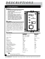 Предварительный просмотр 4 страницы Pico Macom PIDA-1000 Installation And Operation Manual