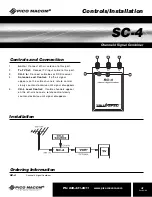 Предварительный просмотр 3 страницы Pico Macom SC-4 Installation And Operation Manual