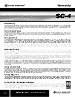 Preview for 4 page of Pico Macom SC-4 Installation And Operation Manual