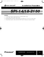 Preview for 7 page of Pico Macom SPI-14/18-2150 Installation And Operation Manual