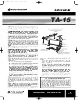 Preview for 3 page of Pico Macom TA-15 Installation And Operation Manual