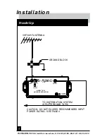 Предварительный просмотр 6 страницы Pico Macom TA-25 Installation And Operation Manual