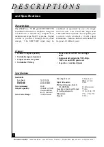 Preview for 4 page of Pico Macom TA-52 Installation And Operation Manual