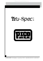 Preview for 8 page of Pico Macom TA-52 Installation And Operation Manual