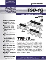 Preview for 1 page of Pico Macom TSB-21G Specifications