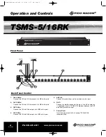 Preview for 6 page of Pico Macom TSMS-5/16RK Installation And Operation Manual