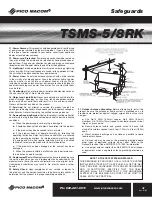 Предварительный просмотр 3 страницы Pico Macom TSMS-5 Installation And Operation Manual