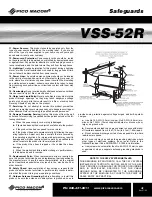 Preview for 3 page of Pico Macom VSS-52R Installation And Operation Manual