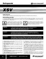 Preview for 2 page of Pico Macom XSV Installation And Operation Manual