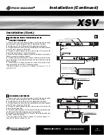 Preview for 7 page of Pico Macom XSV Installation And Operation Manual