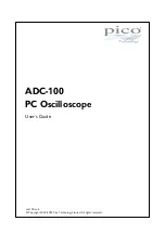 Preview for 1 page of pico Technology ADC-100 User Manual