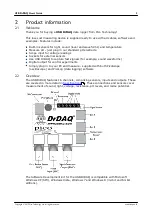 Предварительный просмотр 7 страницы pico Technology USB DrDAQ User Manual