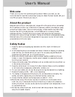 Preview for 1 page of PICO MobileCinema i70 User Manual