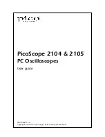 PICO PicoScope 2104 User Manual preview