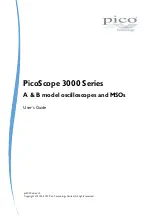 Предварительный просмотр 1 страницы PICO PicoScope 3000 A Series User Manual