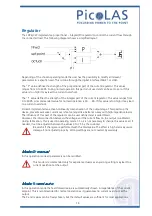 Preview for 13 page of PICOLAS LDP-QCW 300-12 User Manual