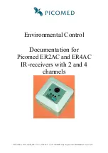 Предварительный просмотр 1 страницы Picomed ER2AC Documentation