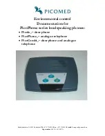 Picomed picocombi2 User Manual preview