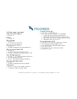 Preview for 10 page of Picomed PicoPhone Documentation