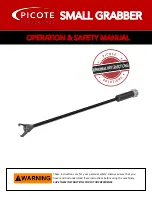 PICOTE 2370000020 Operation & Safety Manual preview