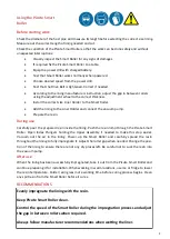 Preview for 9 page of PICOTE 2390000000 Operating & Safety Manual