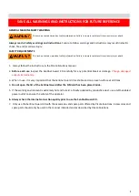 Preview for 4 page of PICOTE 6100000020 Operating & Safety Manual