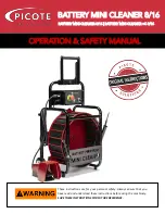 PICOTE BATTERY MINI 8 Operation & Safety Manual preview