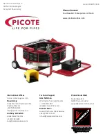 Preview for 20 page of PICOTE MIDI MILLER 12/12 Operation & Safety Manual