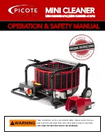 Предварительный просмотр 1 страницы PICOTE MINI MILLER +C 8/16 Operation & Safety Manual