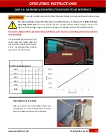 Предварительный просмотр 13 страницы PICOTE MINI MILLER +C 8/16 Operation & Safety Manual