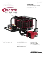 Предварительный просмотр 34 страницы PICOTE MINI MILLER +C 8/16 Operation & Safety Manual