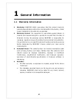 Preview for 4 page of Picotest M3500A Service Manual